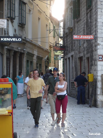stadtbummel in sibenik