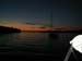 sonnenuntergang auf der krka